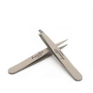 Danielle Stainless Steel Tweezer Duo Set